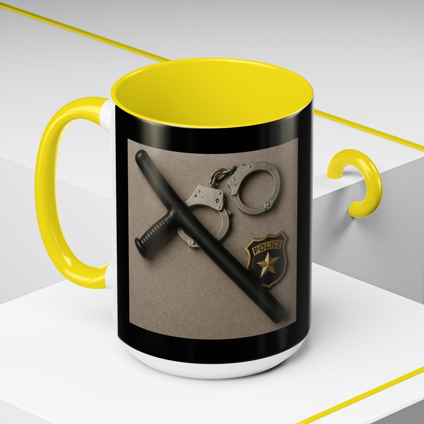 Law Enforcement Appreciation 2-Tone Coffee Mug