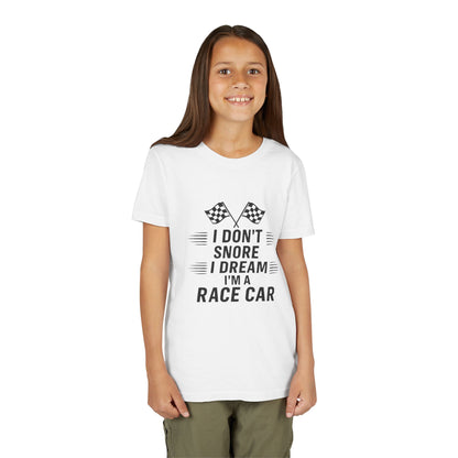 I Don't Snore Youth Unisex Short Sleeve Crewneck Tee