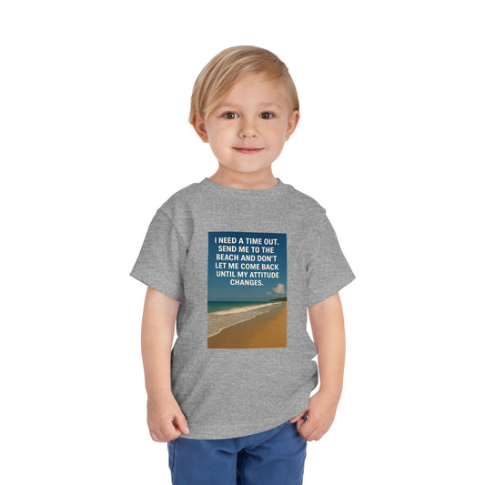 Time Out Toddler Unisex Short Sleeve Crewneck Tee