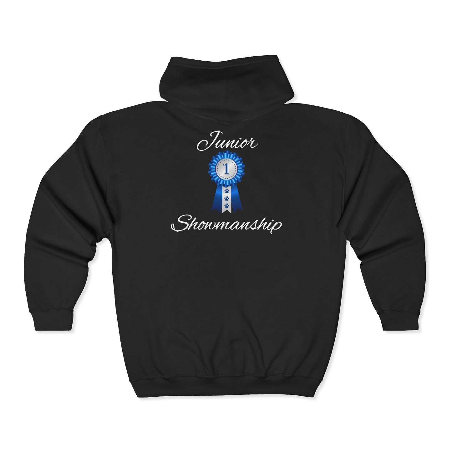 Junior Showmanship Unisex Full Zip Hoodie