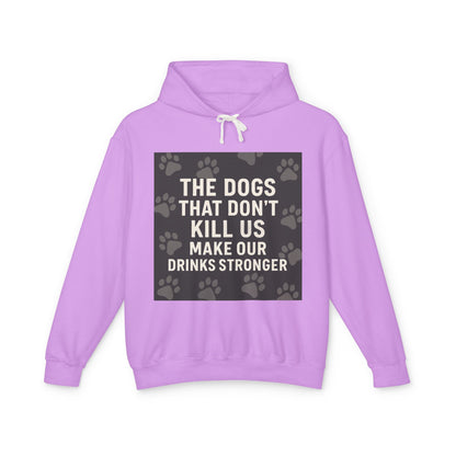 Drinks Stronger Unisex Lightweight Hoodie