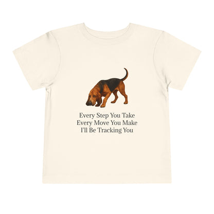 Tracking You Toddler Unisex Short Sleeve Crewneck Tee