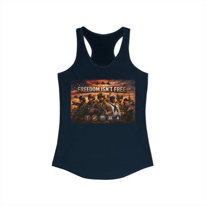 Freedom Isn't Free Women's Racerback Tank