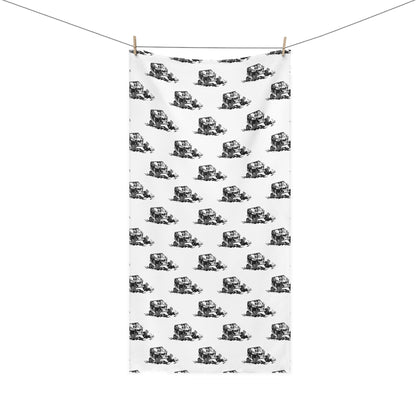 Slingin' Mud Side By Side Mink-Cotton  Beach Towel