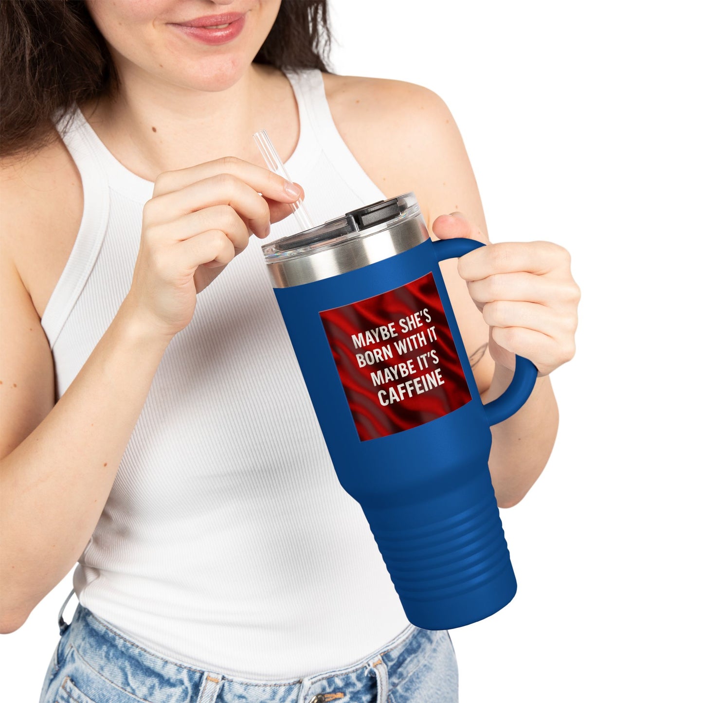Born With It Insulated Travel Mug