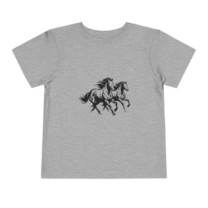 Horsin' Around Toddler Unisex Short Sleeve Crewneck Tee