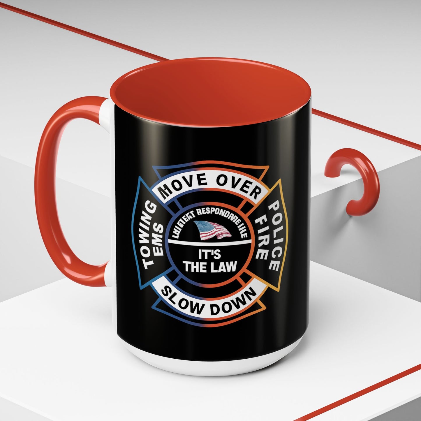 Let First Responders Live 2-Tone Coffee Mug