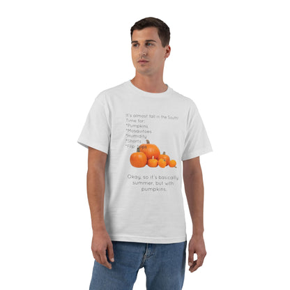 Fall In The South Men's Short-Sleeve Crewneck Tee