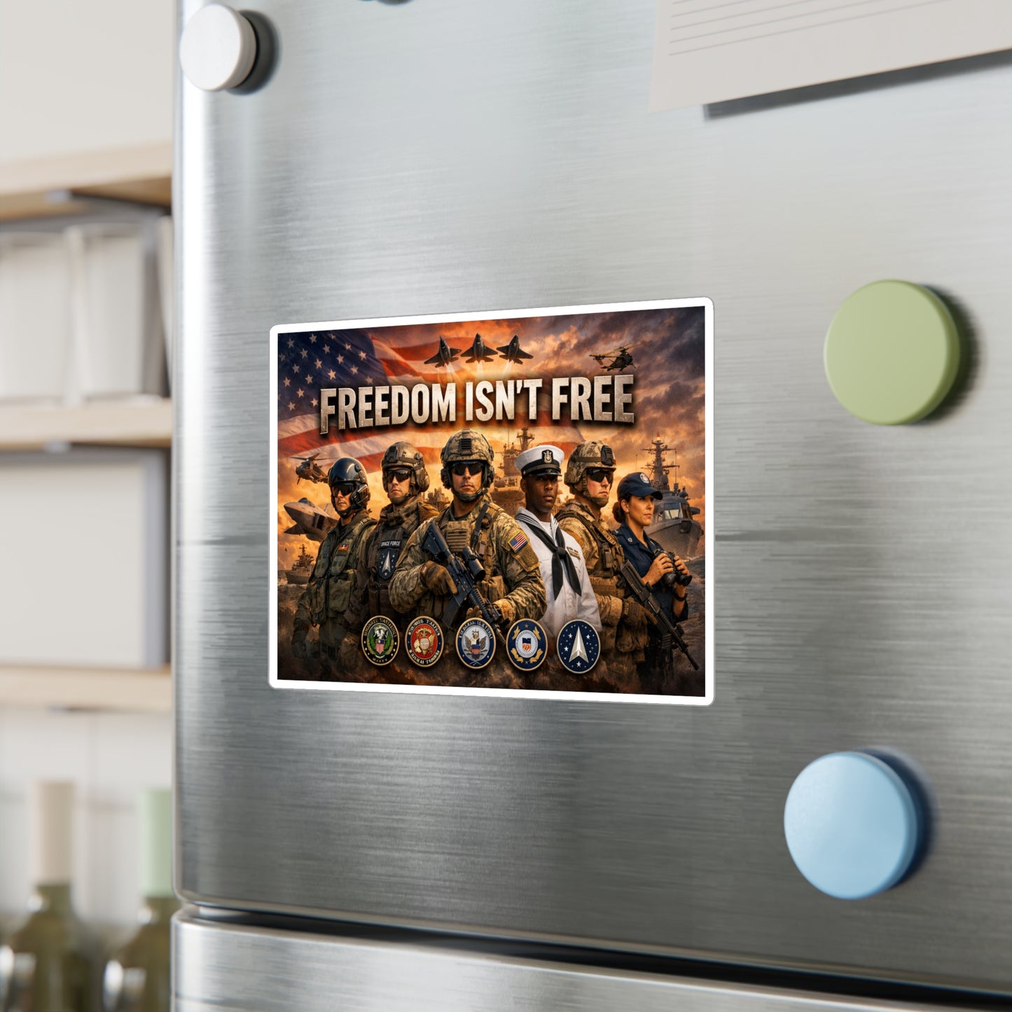 Freedom Isn't Free Vinyl Decal