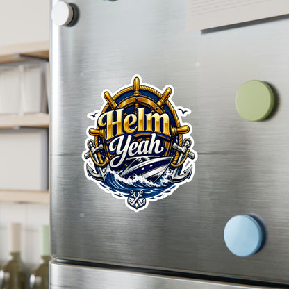 Helm Yeah Vinyl Decal
