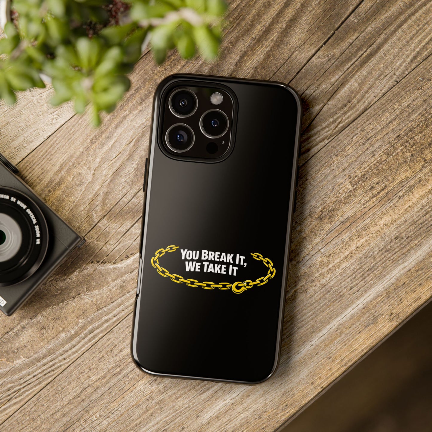 You Break It iPhone Case