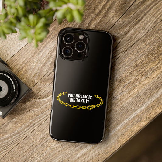 You Break It iPhone Case
