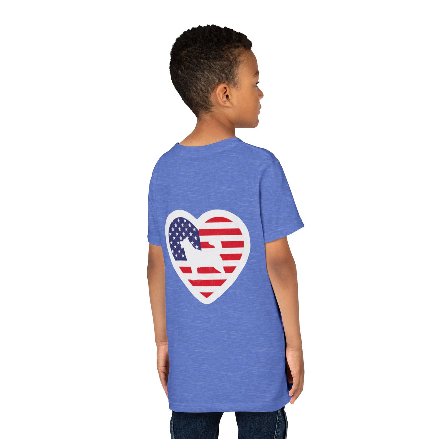 Malamute Flag Youth Unisex Short Sleeve Crewneck Tee