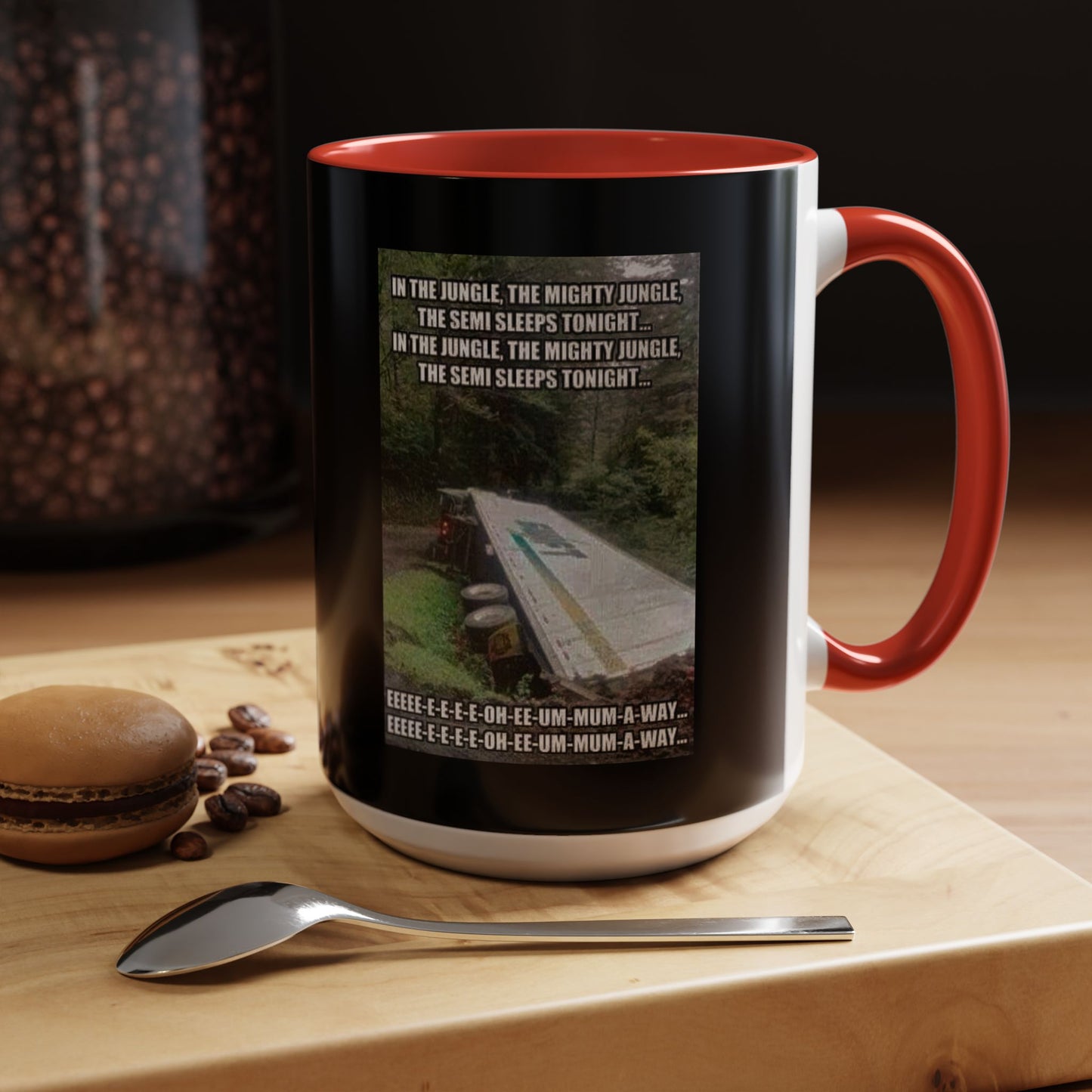 Semi Sleeps 2-Tone Coffee Mug