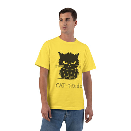 CAT-titude Men's Short-Sleeve Crewneck Tee