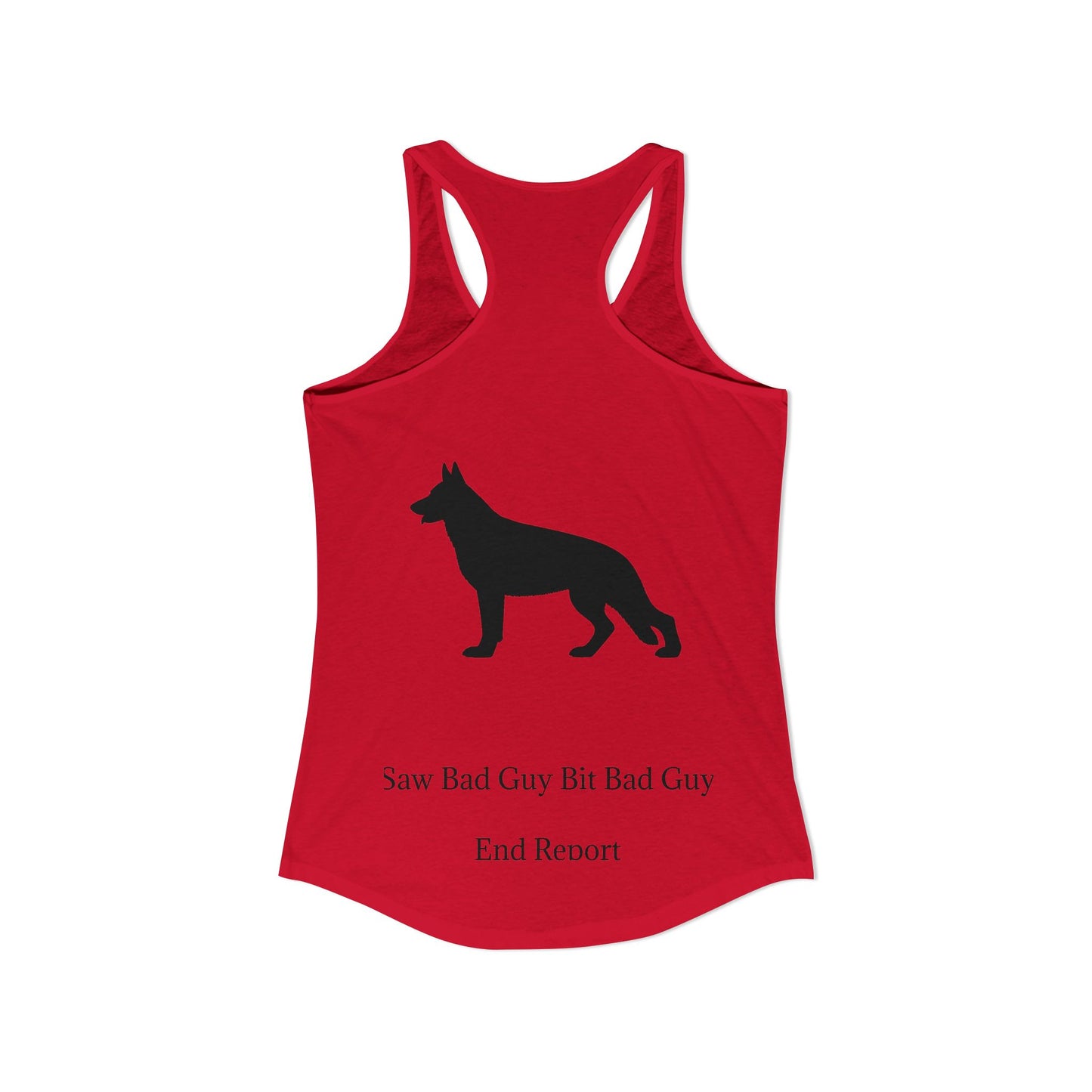 Bad Guy Women's Racerback Tank