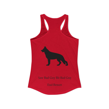 Bad Guy Women's Racerback Tank