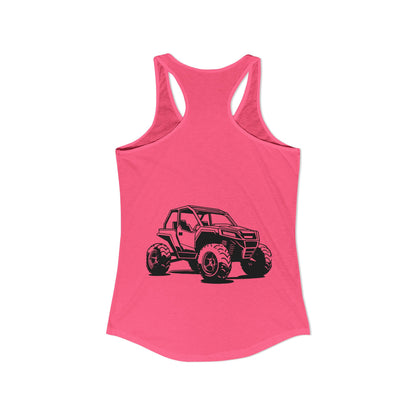 Off The Beaten Path Side By Side Women's Racerback Tank