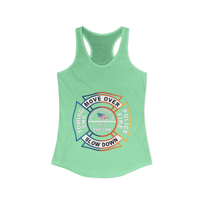 Let First Responders Live Women's Racerback Tank