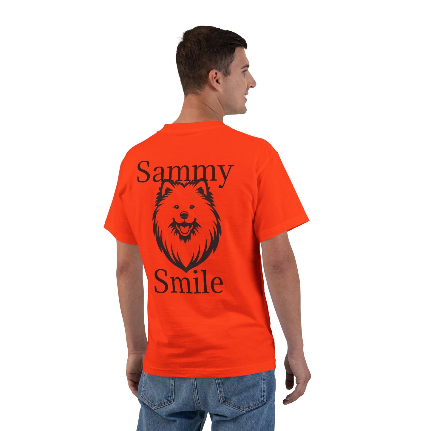 Sammy Smile Men's Short-Sleeve Crewneck Tee