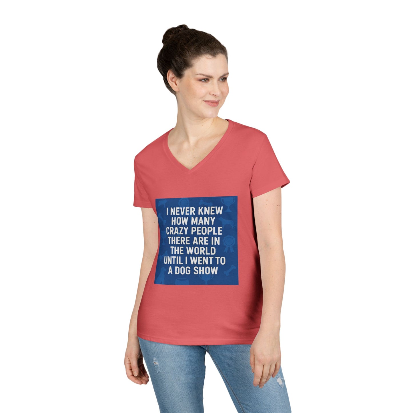 Never Knew Women's V-Neck T-Shirt