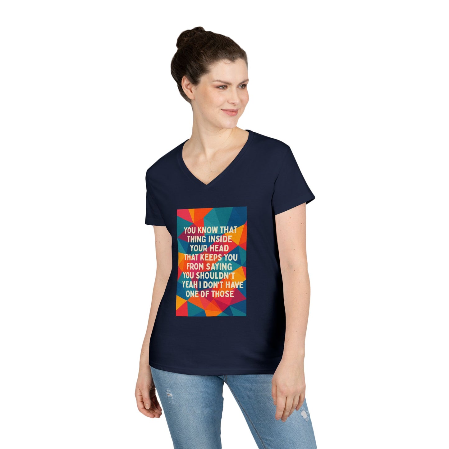 No Filter Women's V-Neck T-Shirt