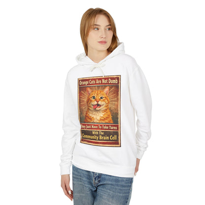 Community Brain Cell Unisex Lightweight Hoodie