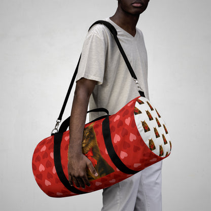 Cupid's Companion Cat Duffel Bag