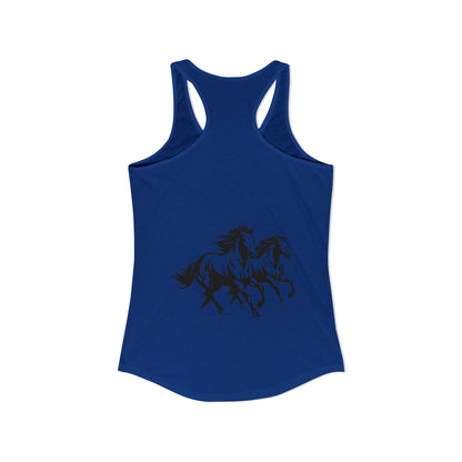 Horsin' Around Women's Racerback Tank