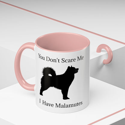 You Don't Scare Me 2-Tone Coffee Mug