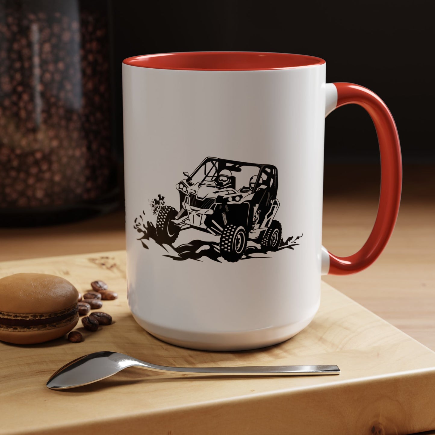 Slingin' Mud Side By Side 2-Tone Coffee Mug