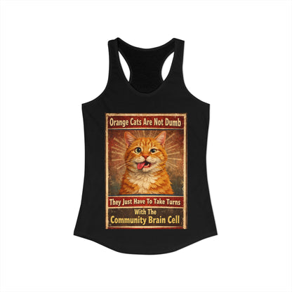 Community Brain Cell Women's Racerback Tank