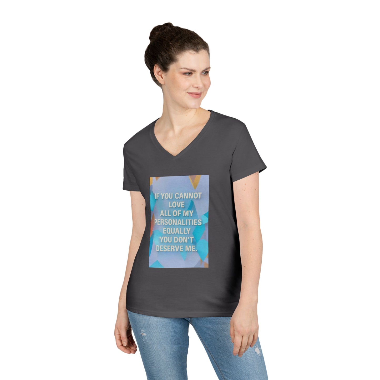 All Of My Personalities Women's V-Neck T-Shirt