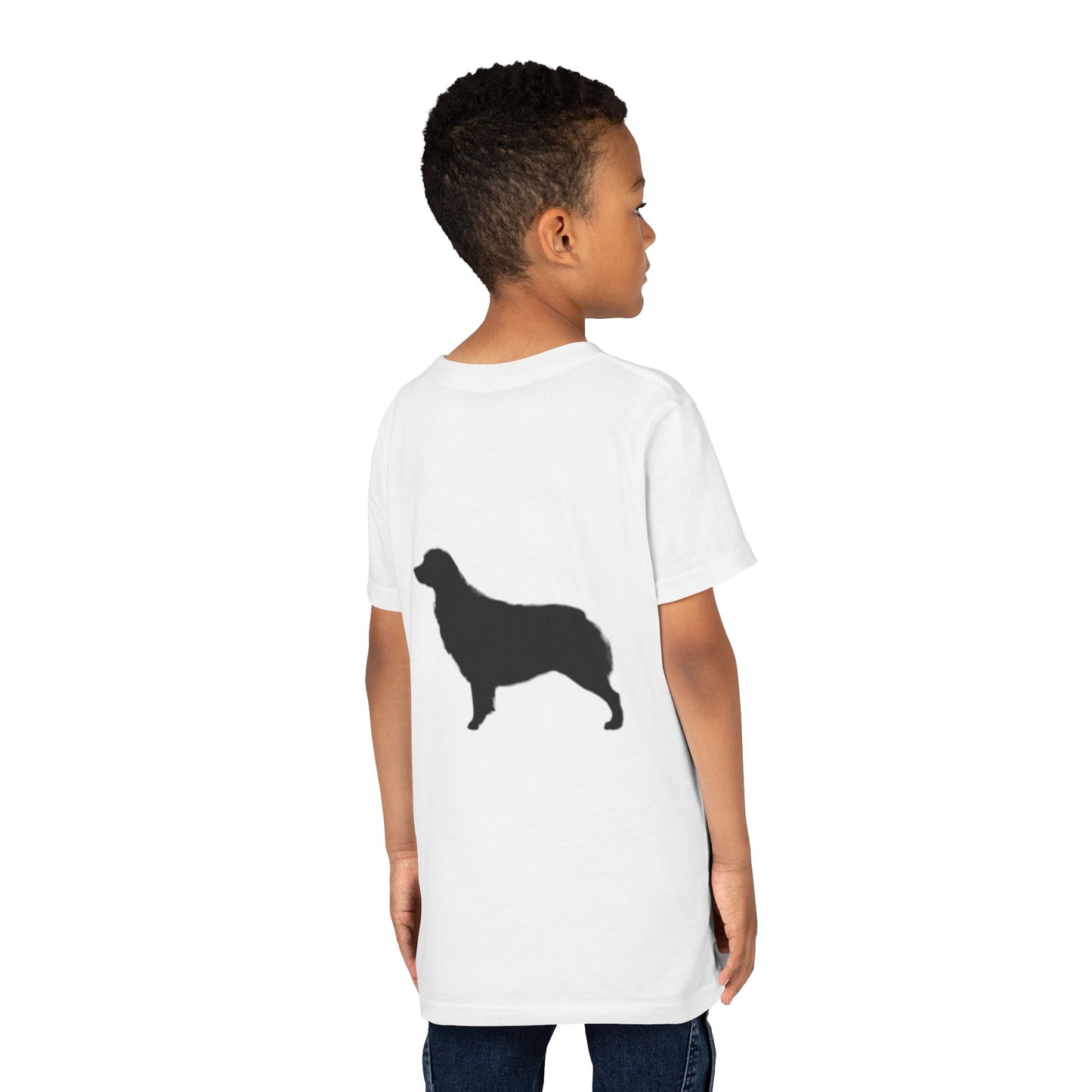 Aussie Silhouette Youth Unisex Short Sleeve Crewneck Tee