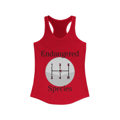 Endangered Species Women's Racerback Tank