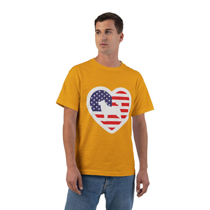 Malamute Flag Men's Short-Sleeve Crewneck Tee