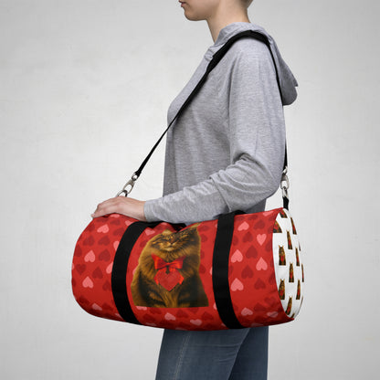 Cupid's Companion Cat Duffel Bag