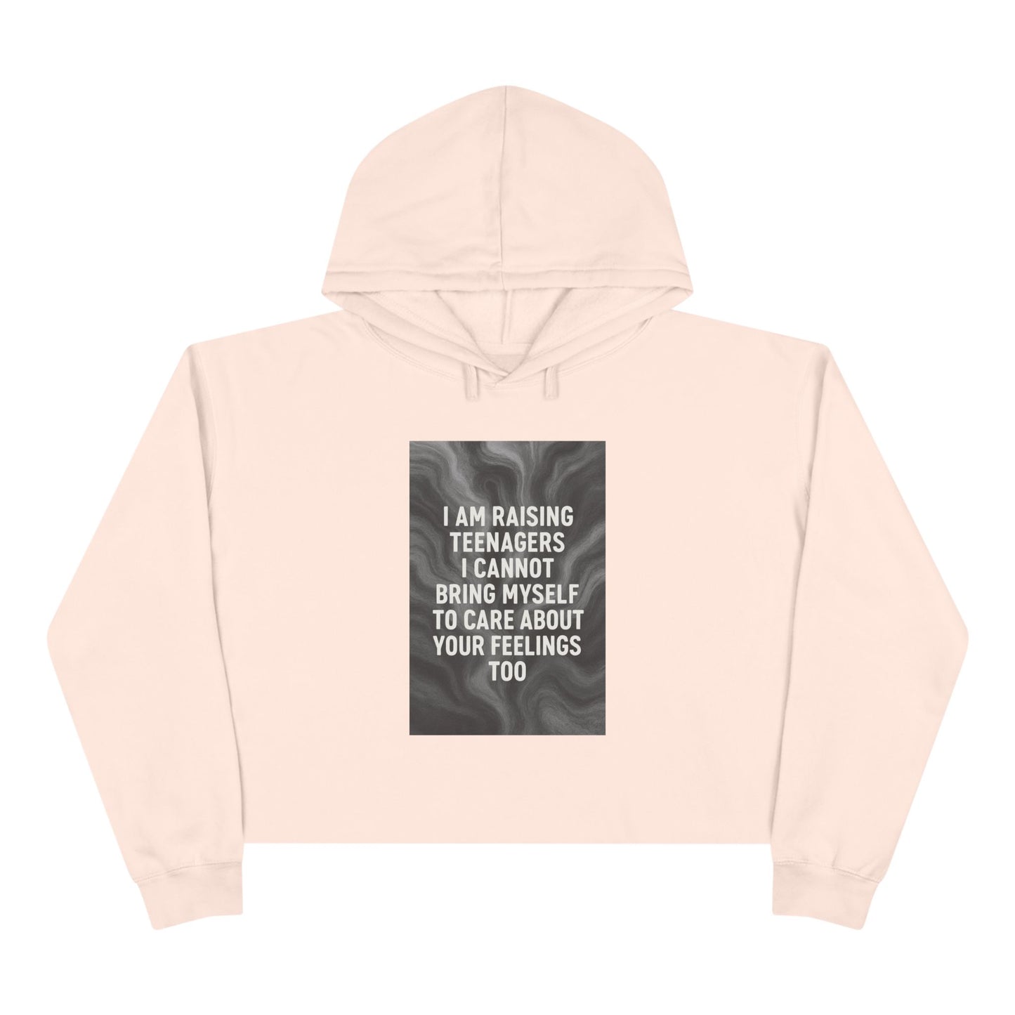 Raising Teenagers Women's Crop Hoodie