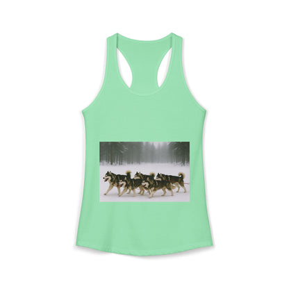 Mush On Women's Racerback Tank