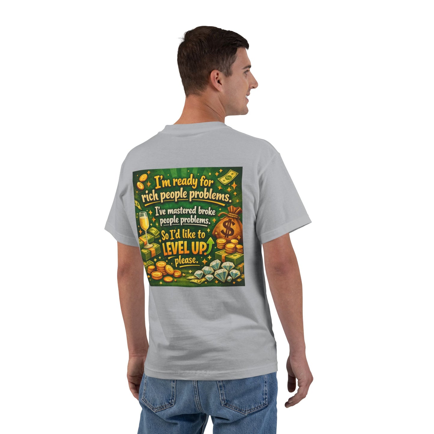 Level Up Men's Short-Sleeve Crewneck Tee