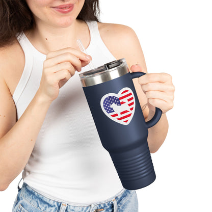 Malamute Flag Insulated Travel Mug