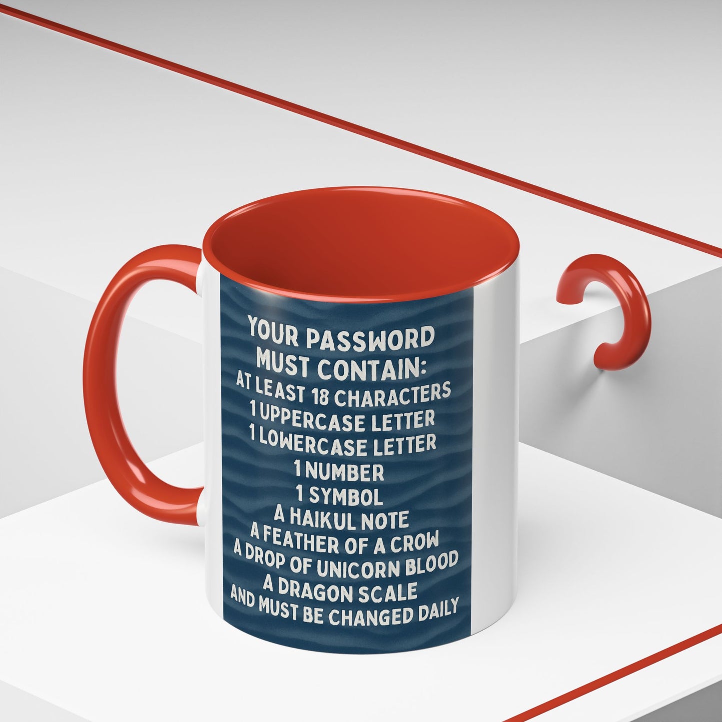 Password 2-Tone Coffee Mug