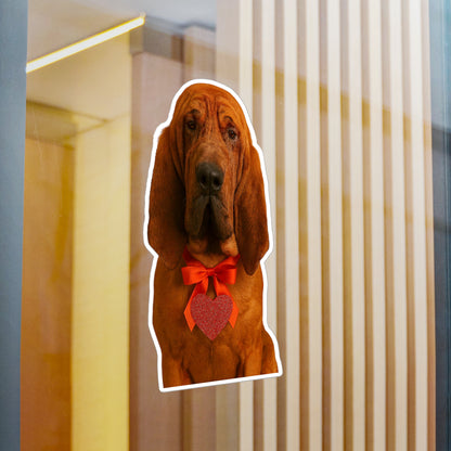 Cupid's Companion Bloodhound Vinyl Decal