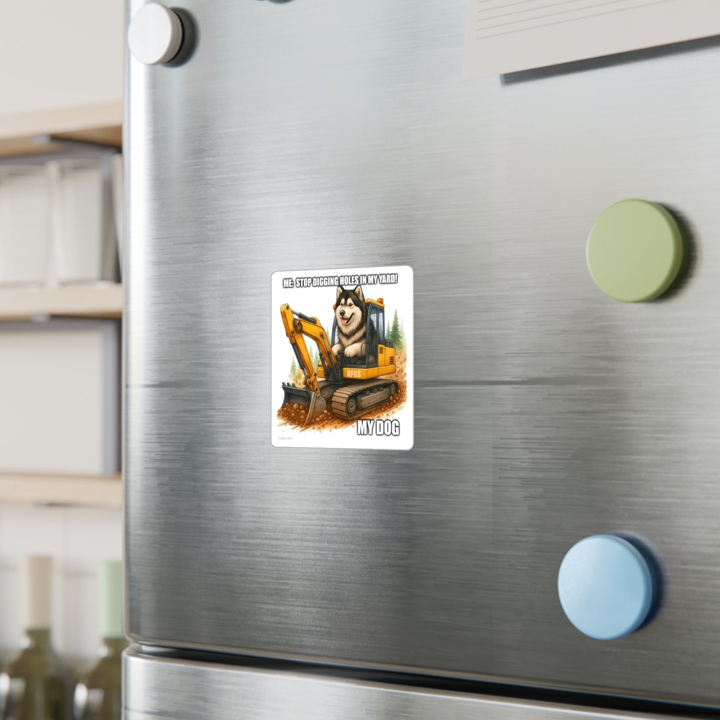 Digmaster 2000 Vinyl Decal