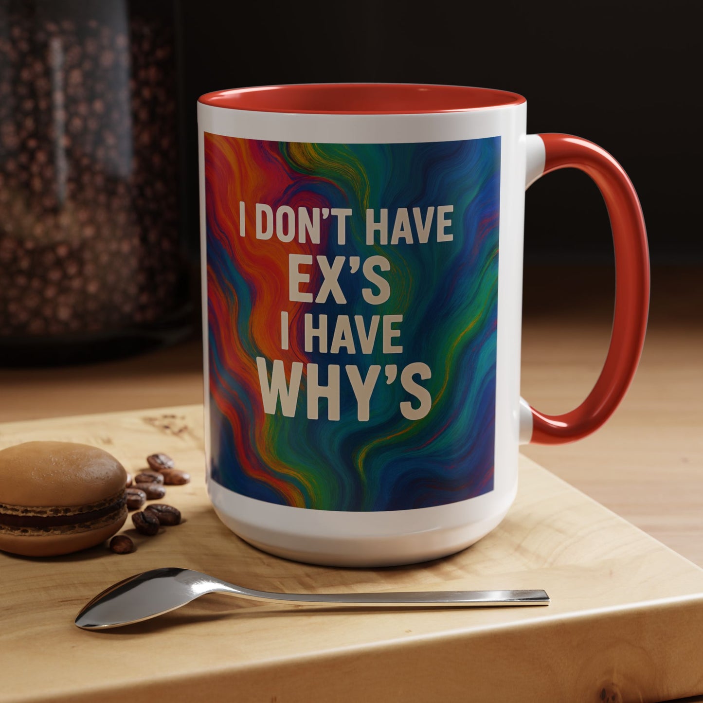 X's And Y's 2-Tone Coffee Mug