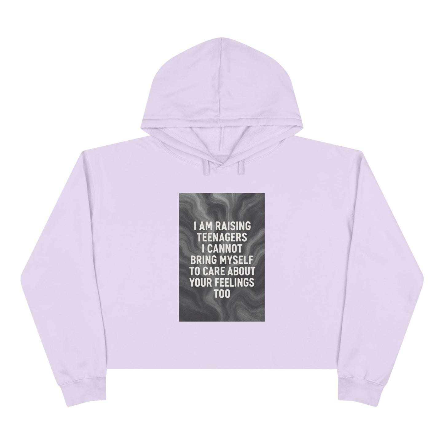 Raising Teenagers Women's Crop Hoodie
