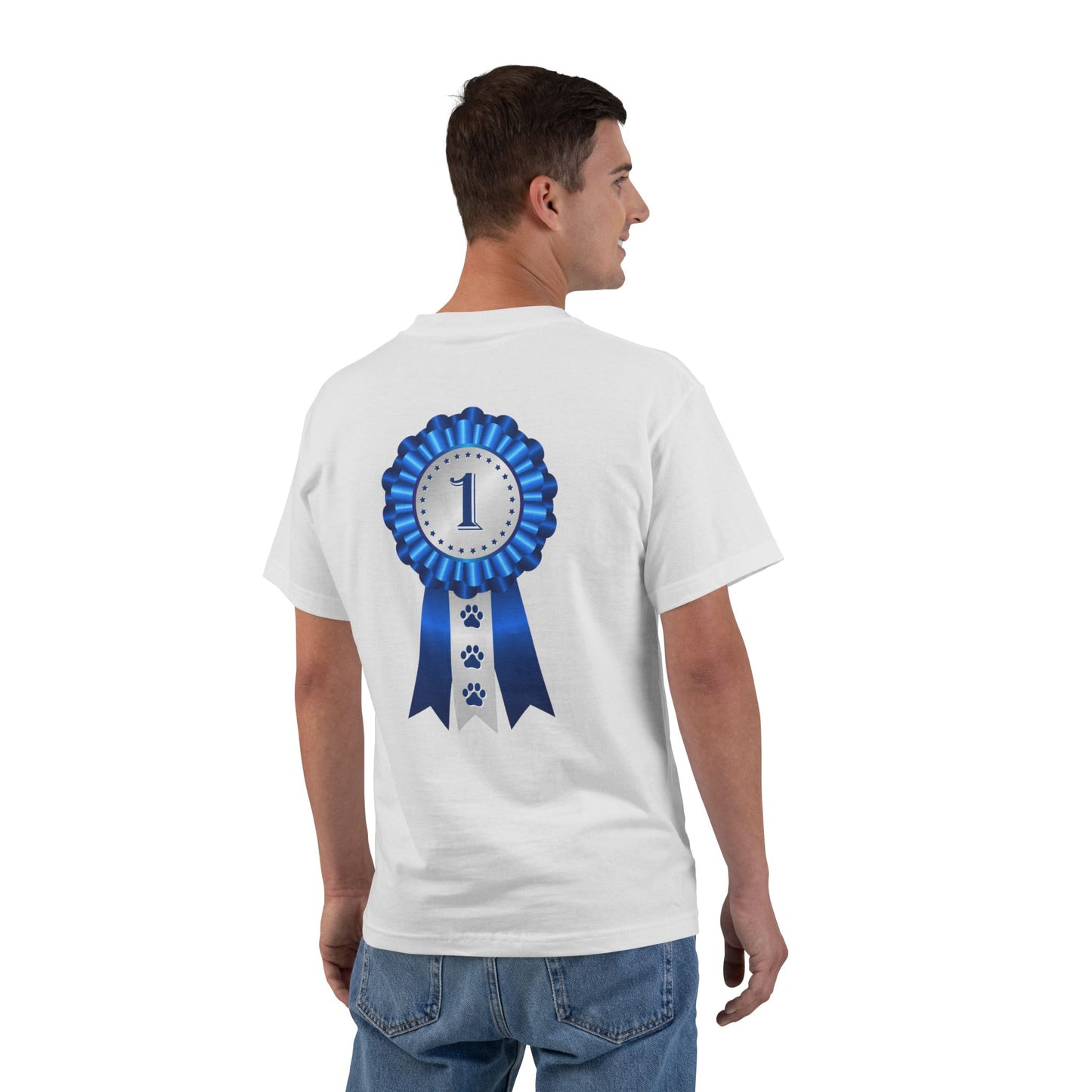 Show Ribbon Men's Short-Sleeve Crewneck Tee