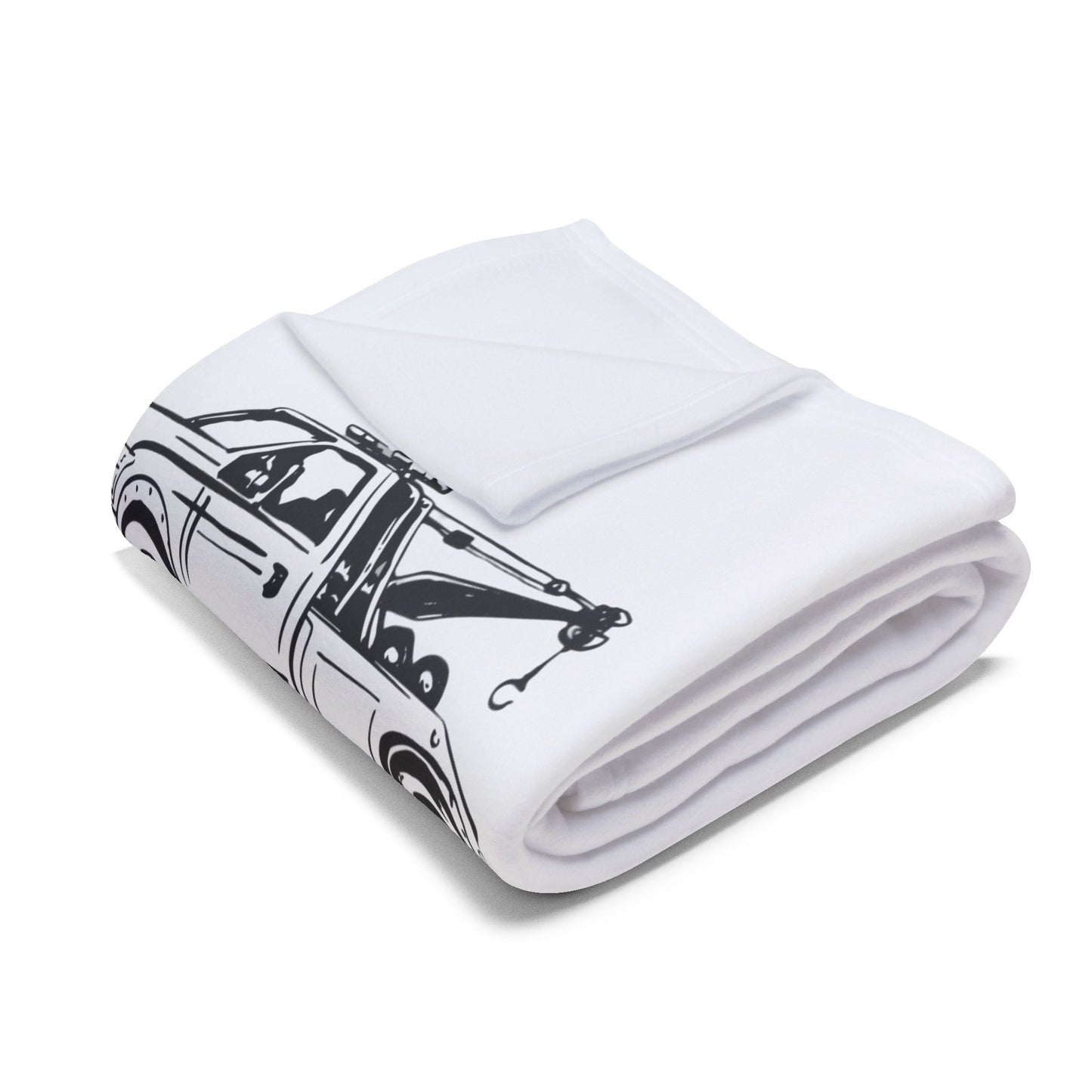 Legal H**ker Tow Truck Wheel Lift Arctic Fleece Blanket