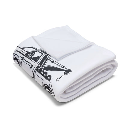 Legal H**ker Tow Truck Wheel Lift Arctic Fleece Blanket