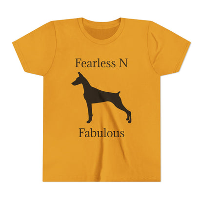 Fearless N Fabulous Youth Unisex Short Sleeve Crewneck Tee
